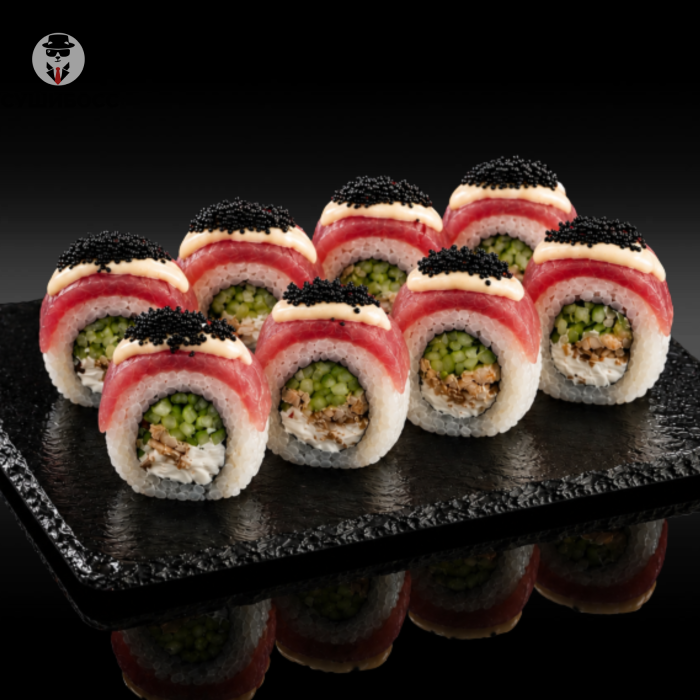 Roll Tuňák Teriyaki s lososem